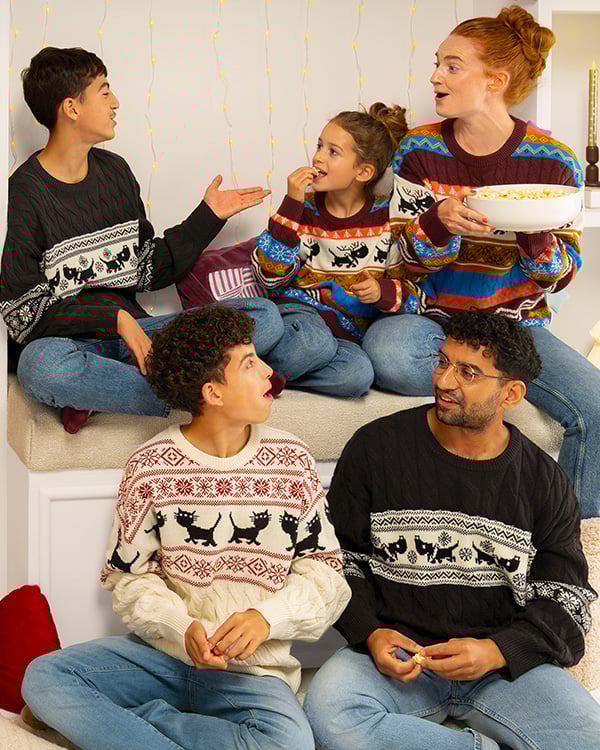 Takkie en Siepie kersttruien